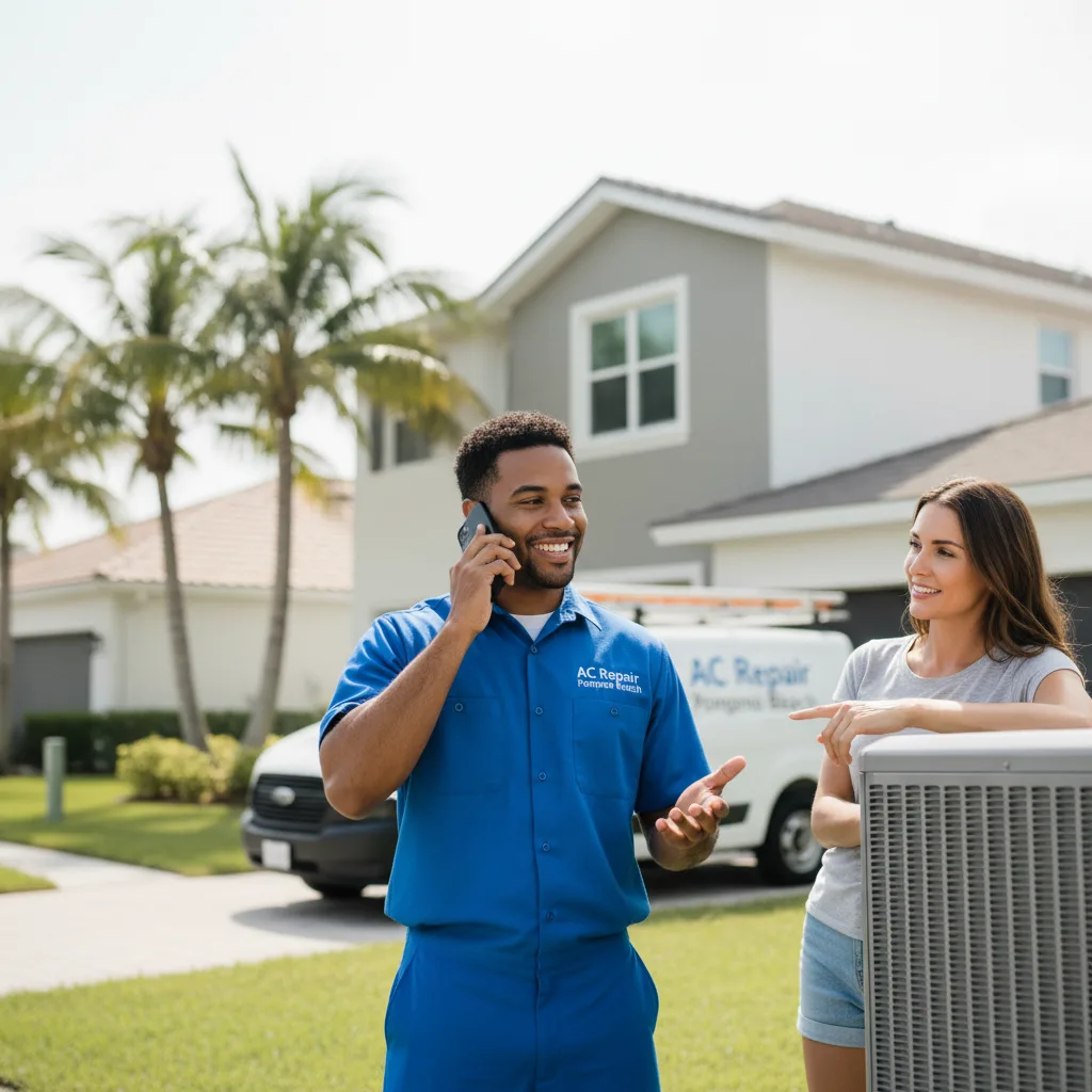 AC Repair Pompano Beach customer support in Suffield